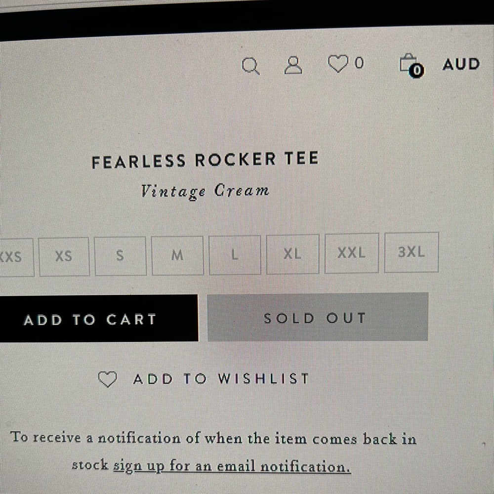 Spell AU Fearless Heart Tour T-Shirt - White and Red - Picture 10 of 12